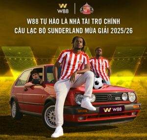 w88 tài trợ clb sunderland ảnh 2