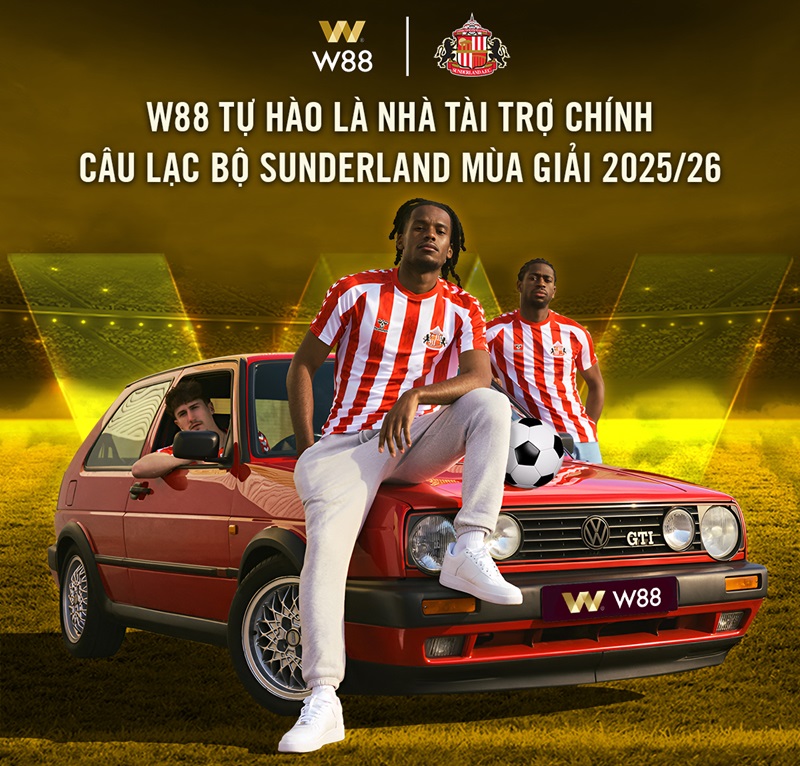 w88 tài trợ clb sunderland ảnh 2